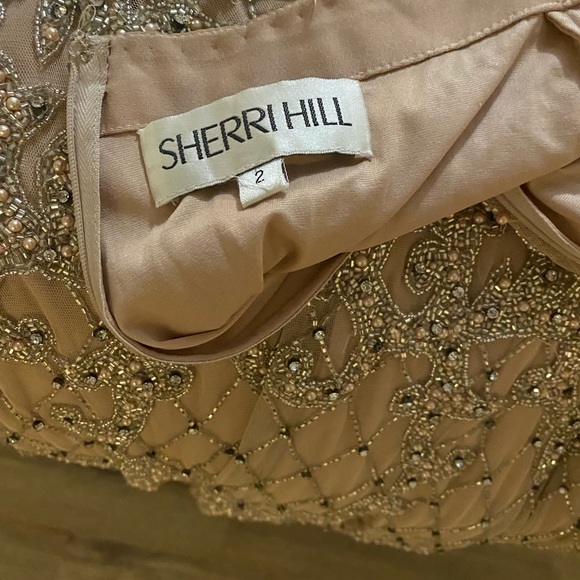 Sherri Hill 2 Piece Beaded Corset Back Gown - Picture 8 of 8